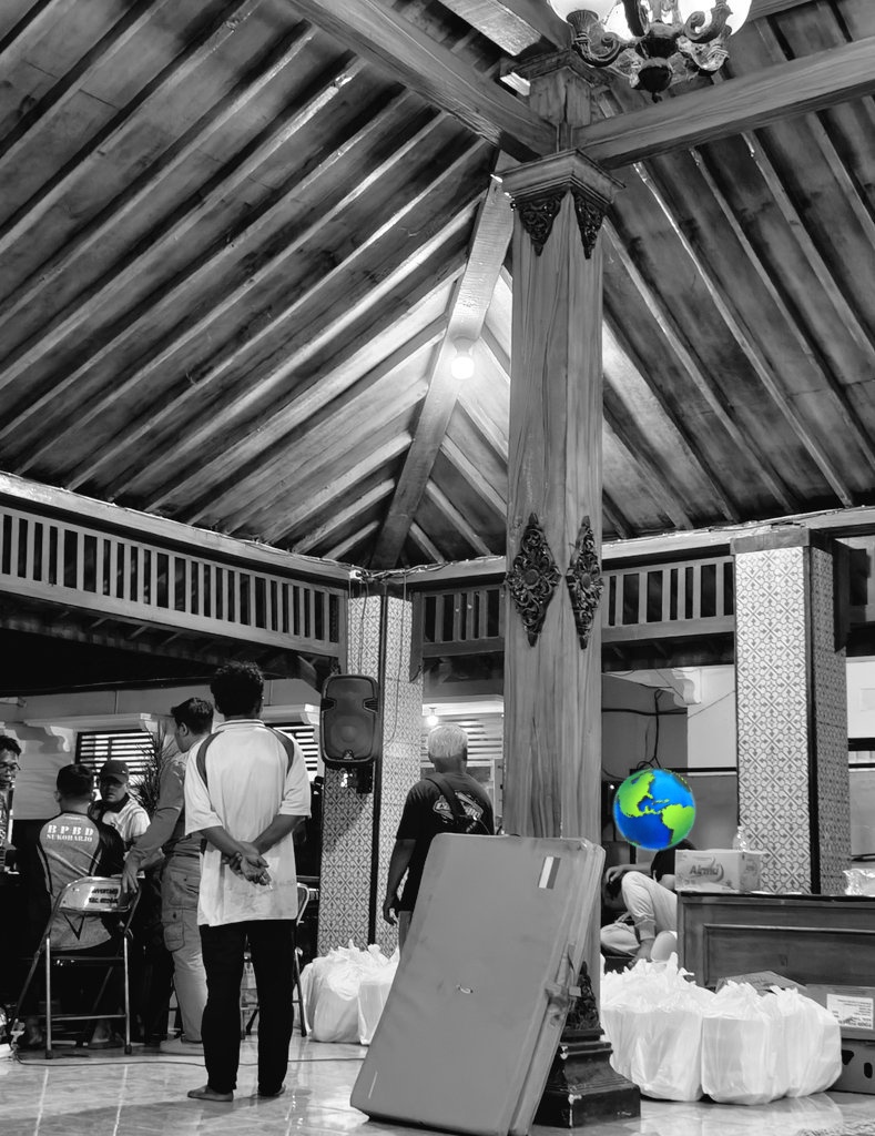 The night is still young, I guess.