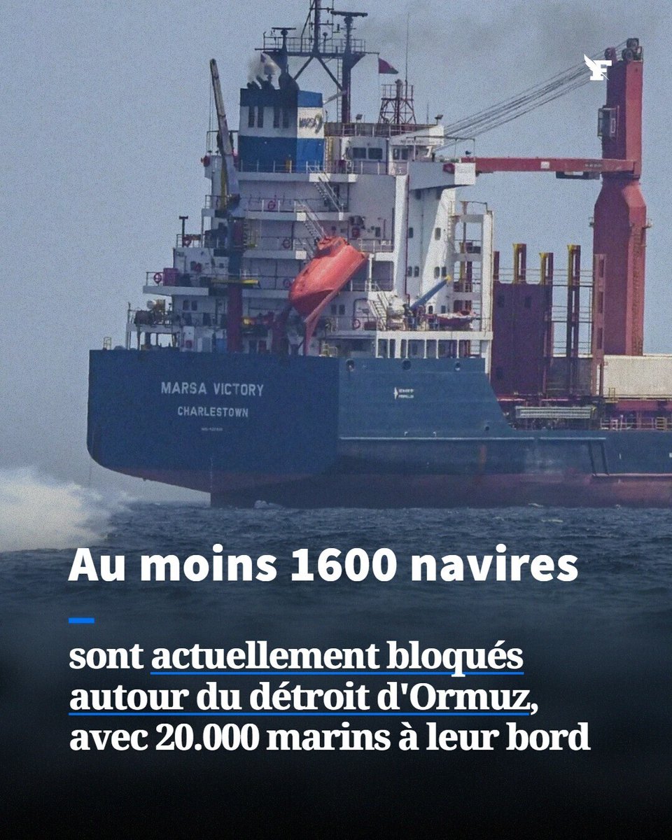 Le président américain a annoncé un blocus du détroit d'Ormuz, en vigueur depuis ce lundi, pour les navires en provenance et à destination des ports iraniens. →l.lefigaro.fr/Vtu3