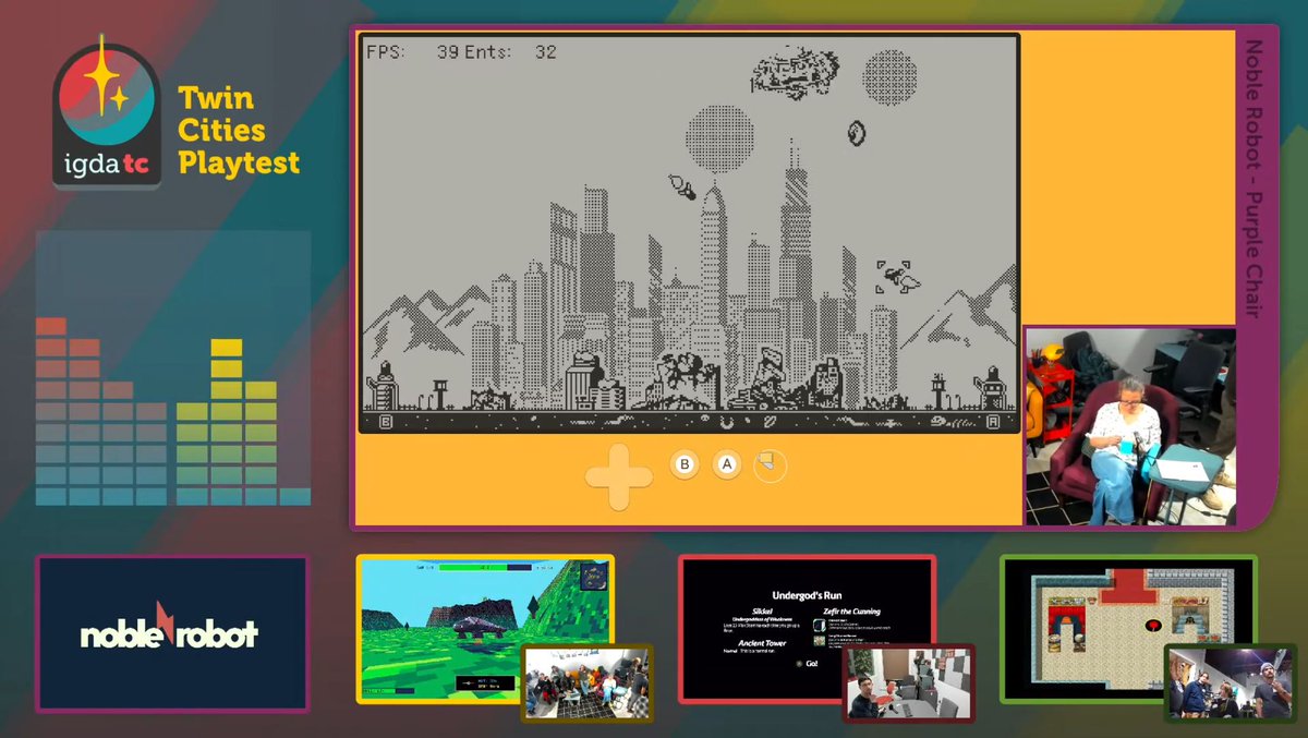 UncrankdPD's tweet image. Twin Cities Playtest is ON TONIGHT!  
Got a #Playdate project? Any stage is welcome. Prototype to near‑final.

📅 Wed Apr 15 • 7:30 PM (6:30 CT)
📺 youtube.com/igdatc

Got a build you want tested live? Hit up Mark on Discord.