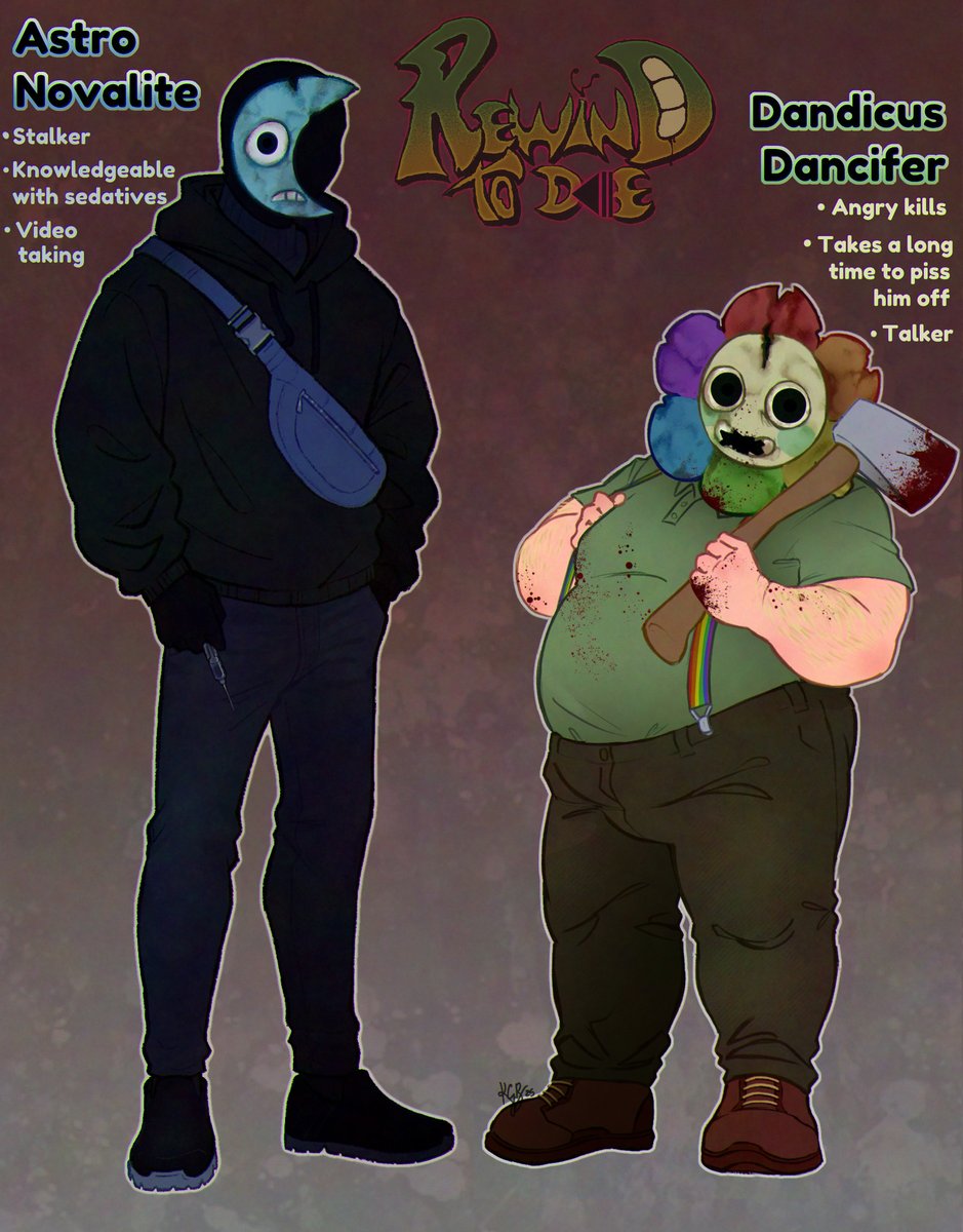 _kgbart_'s tweet image. ok i feel evil so here's my fucked up and evil AU
this au was originated from @/rawrmoona back in april 2025 but then I decided to write it on my own, I like to call it rewind to die because i'm uncreative - shelly and vee under thread yay #dandysworld #dwart #dwau #sprout