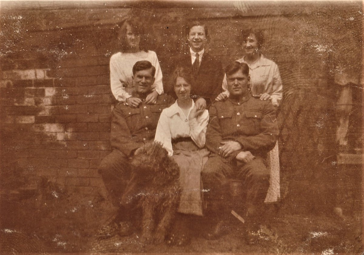 avidgenie's tweet photo. It was on April 15, 1919, that my grandparents Hugh McKenzie Clark and Grace Gibson were married at the Presbyterian Church in Sheffield, England after a very short courtship of less than three months. #warbride #FWW https://t.co/OiwcRyU4w1