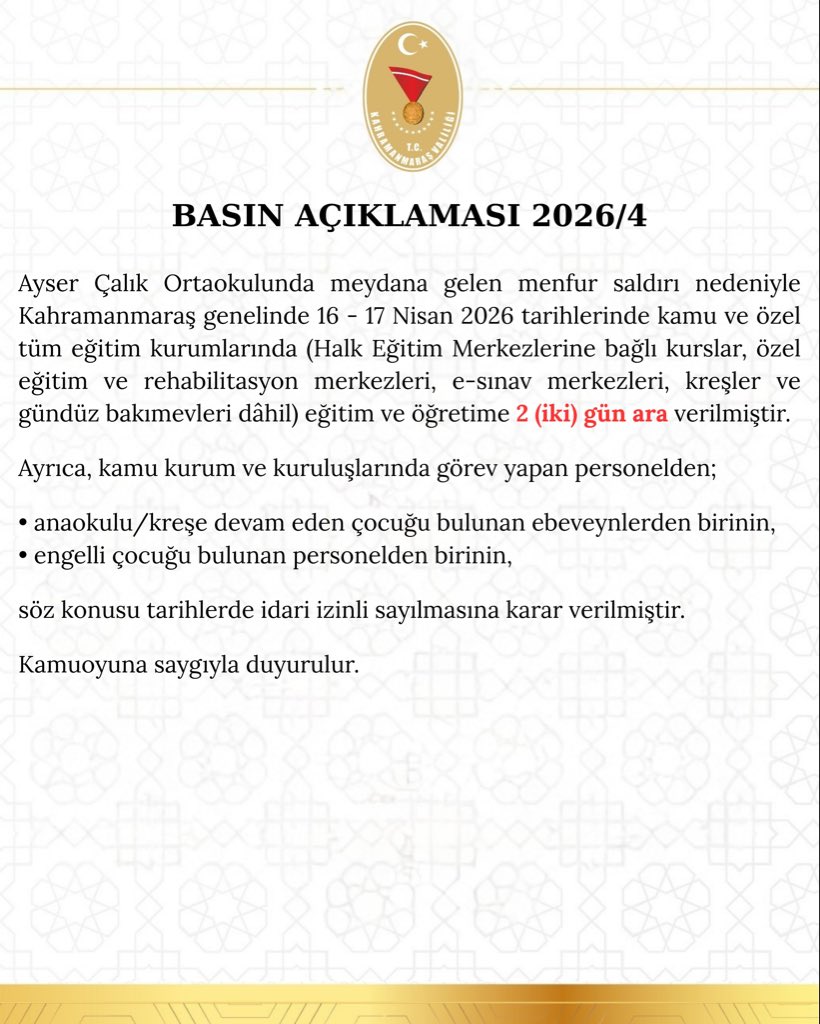 BASIN AÇIKLAMASI 2026/4