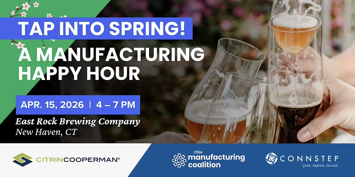 SphereGen's tweet photo. We’re excited to attend Tap into Spring! A Manufacturing Happy Hour tonight!

Looking forward to connecting with others in the manufacturing space and chatting about how AI can help drive efficiency and growth.

Let’s connect! https://t.co/TBEInMwS2l