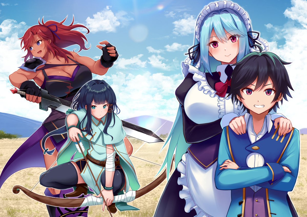 由姫 霙🐈️「辺境に追放された第5王子は【幸運】スキルでさくさく生き延びます」第❷巻発売中 tweet media