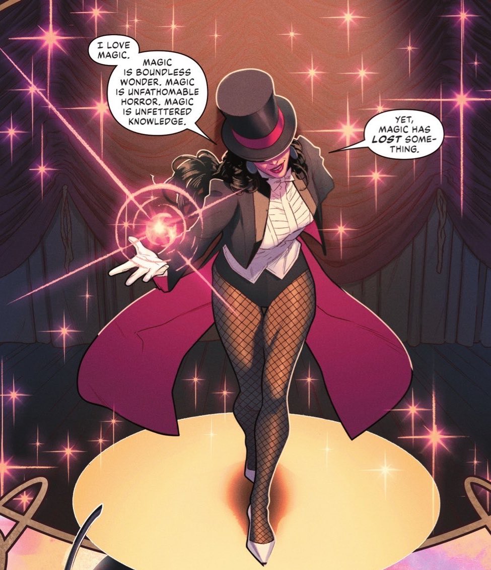 Zatanna Zatara tweet media