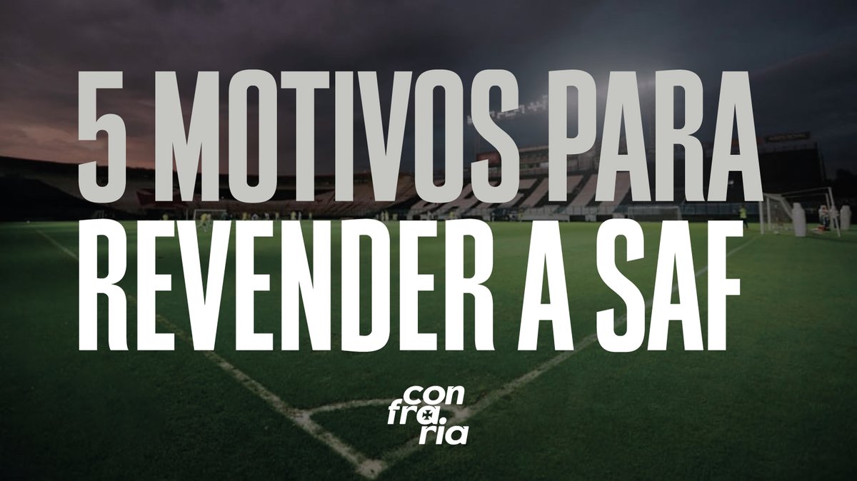 5 MOTIVOS DE POR QUE A VENDA DA SAF DO VASCO É URGENTE

Um atraso na venda da SAF pode inviabilizar a sobrevivência competitiva do clube.

Desde 2001, o Vasco vive uma derrocada institucional com resultados esportivos nada condizentes com o gigantismo do clube. Somente com um