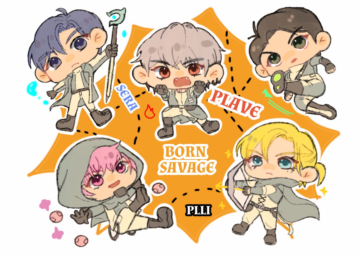 Serarahayu1's tweet photo. PLAVE 
BORN SAVAGE 😎 
#PLAVE 
#플레이브 https://t.co/J3JWQ3vCEw