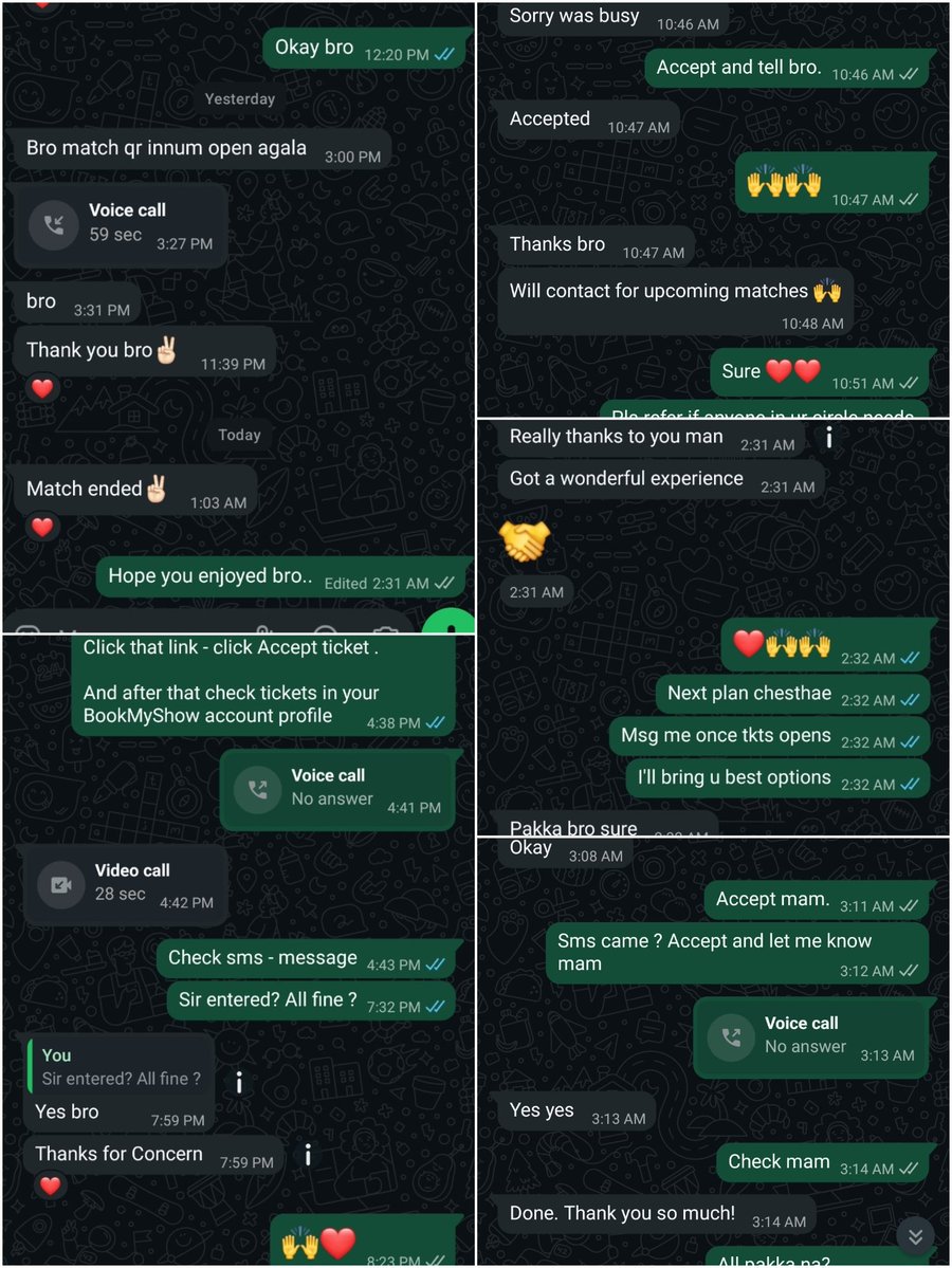 Event tickets tweet media