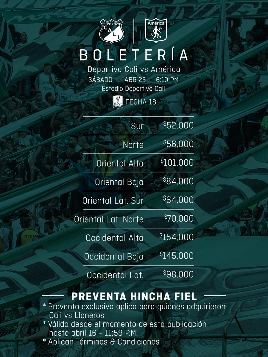 Deportivo Cali tweet media