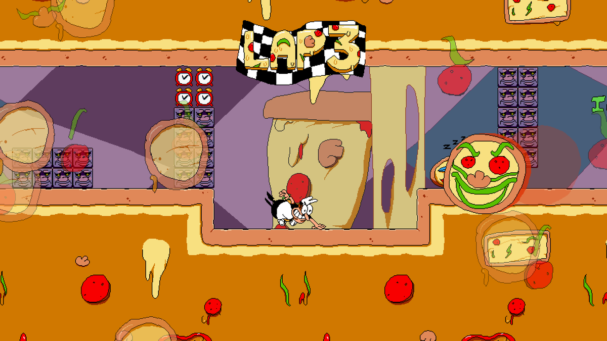 MapleAcreStudio's tweet photo. Level specific debris! All finished thanks to @DockronicRU #PTLL #pizzatower https://t.co/A2UjXkChAV