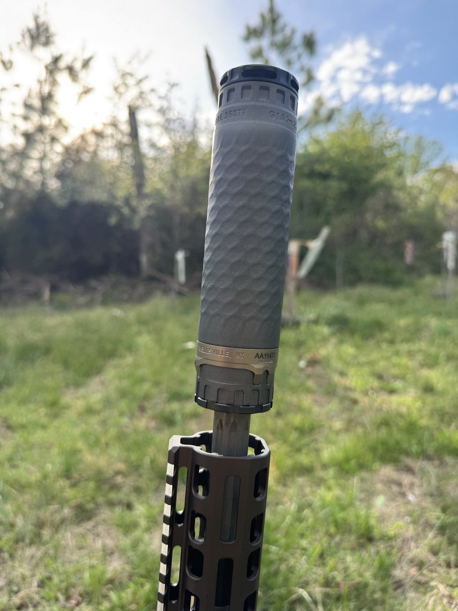 cerebralfirearm's tweet image. @PrecisionArms suppressor TiTrex 360 is absolutely amazing. Quickly becoming a top contender for best all around suppressor in my book. So much fun, so many possibilities. #suppressor #shooting #review