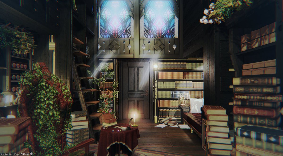 marrrrrrrl_214's tweet photo. 森の聲が聞こえる家の一室に「夜更けの星読み」を作りました。

5/31までの期間限定で公開です、住所はツリーにて🏡
#FF14ハウジング https://t.co/cESRJQOBhf