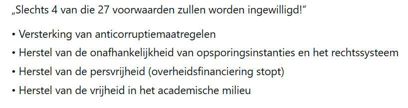 EelcoHoecke's tweet image. Breaking news! Magyar: de #EU kan de rambam krijgen met zijn 27 eisen.... 👇💪