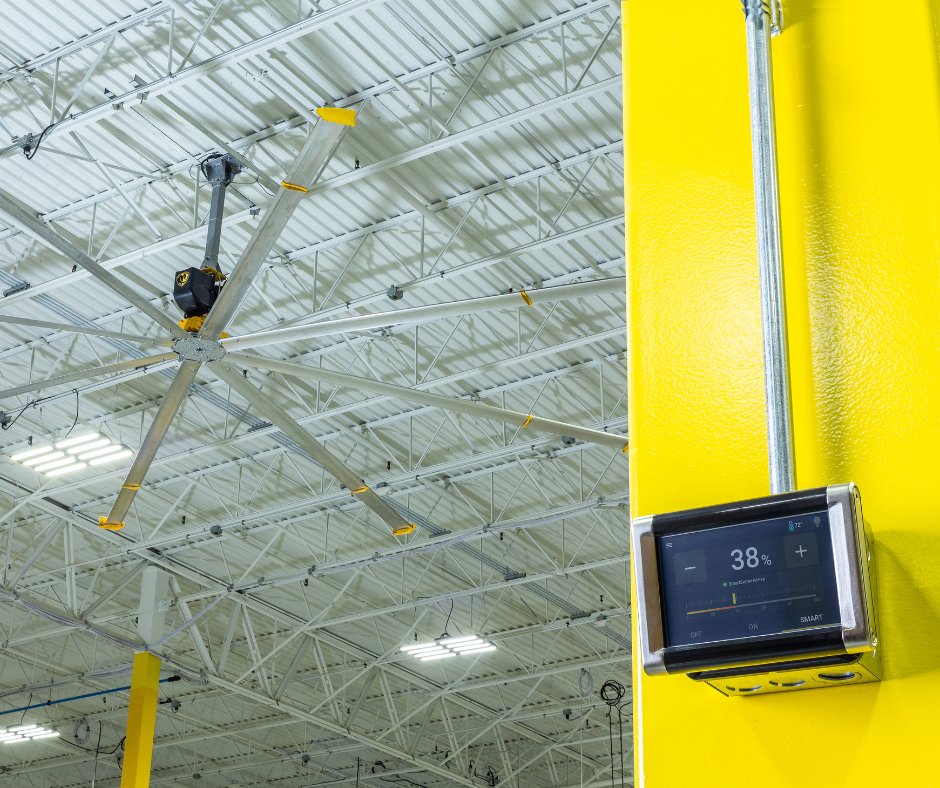 bigassfans's tweet photo. Go ahead, turn the fan up. You deserve it. https://t.co/XqNh4Wcpsw