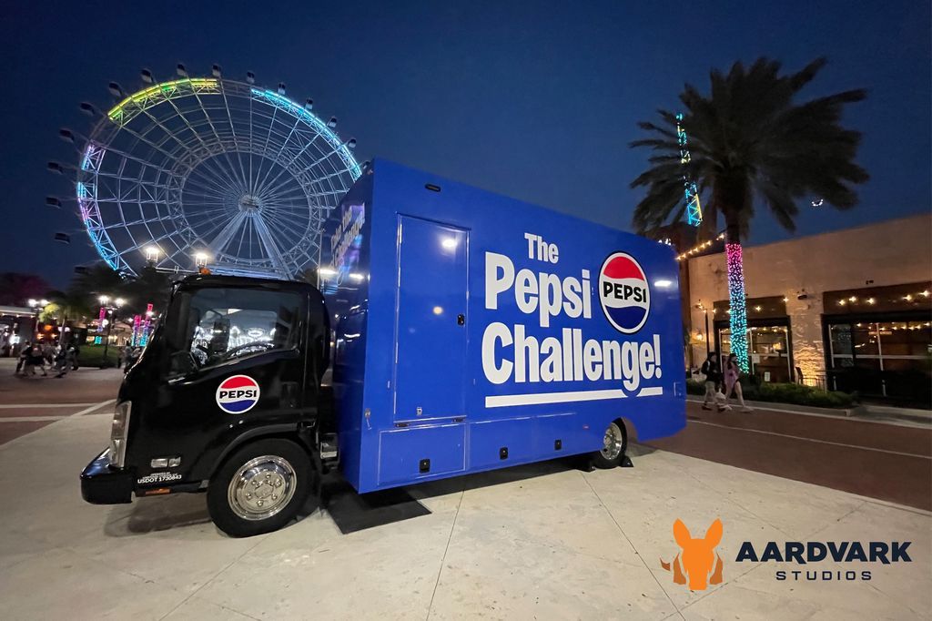 aardvarkstudio_'s tweet image. A custom patented promo truck. Full operational support. Ice cold #sampling that puts @Pepsi directly in people’s hands.

That’s how bold beverage activations come to life in the real world. ✅

#Experiential #ExperientialMarketing #MobileTours #BrandActivation @motive
