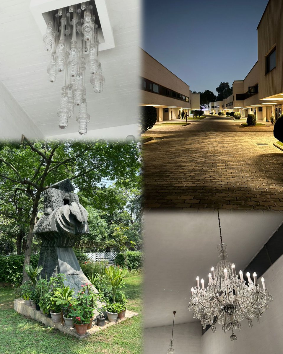 CZinNewDelhi's tweet image. We were delighted to welcome the students and faculty of #Chandigarh College of Architecture  as they explored the timeless beauty of 1960s–70s architecture. 🏗️🏢
Their visit celebrated the enduring influence of brutalist and modernist design by renowned Czech architects 🇨🇿.