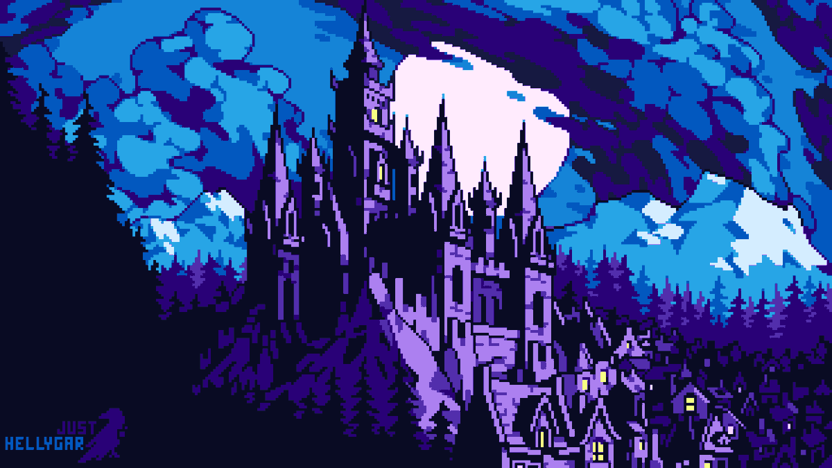 JHellygar's tweet image. Hey, #PortfolioDay.
This is my first time participating in this; I have been doing pixel art for a while.