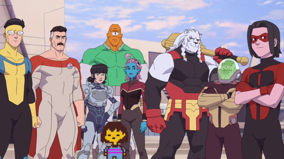 Frisk In Random Scenarios tweet media