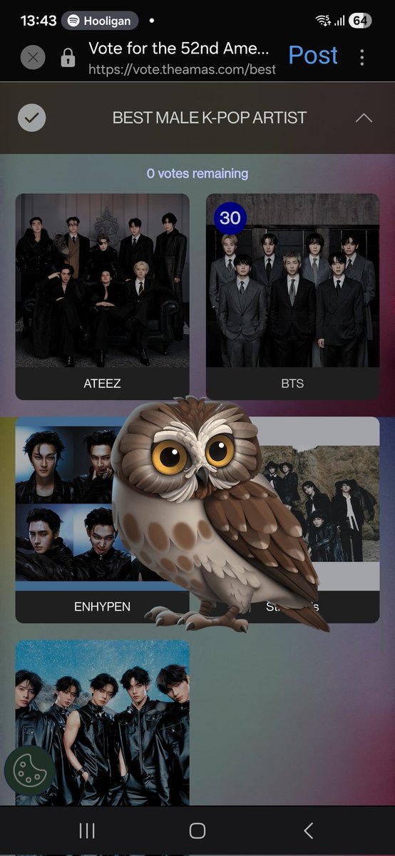 Ceci 🇵🇾 ⦿ ニエ VOY A VER A BTS EN VIP 21/24 tweet media