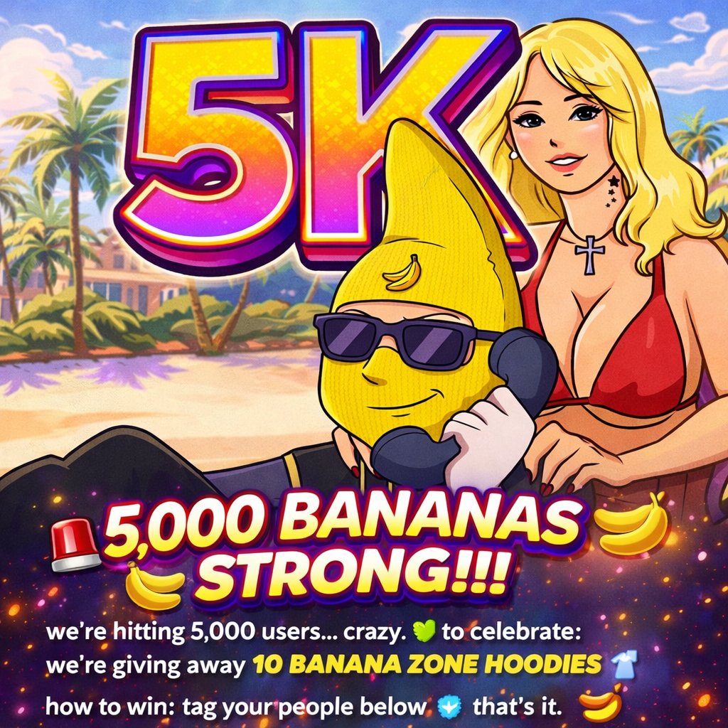 Banana Zone App tweet media