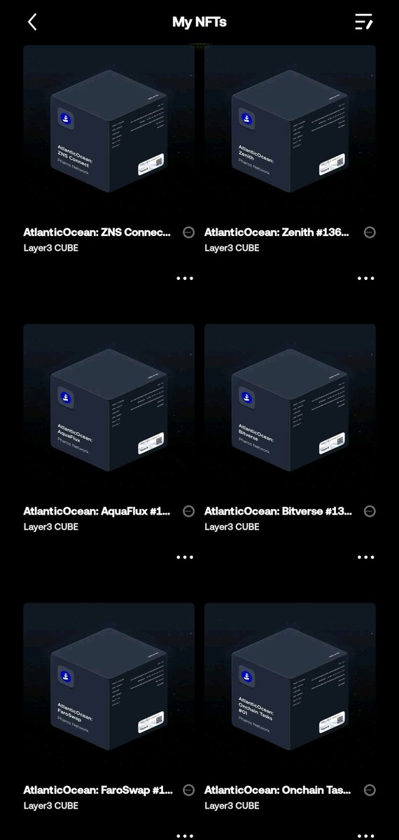 Ade_tayor's tweet photo. Can anyone confirm if these @pharos_network @layer3 cubes we minted between AUG - DEC 2025 will be considered for airdrop rewards?

About 14 cubes in total; seven (7) for the legacy testnet &amp; another seven (7) when Atlantic Ocean testnet was introduced. They cost $5 - $7 in total https://t.co/DhVCbtBf9d