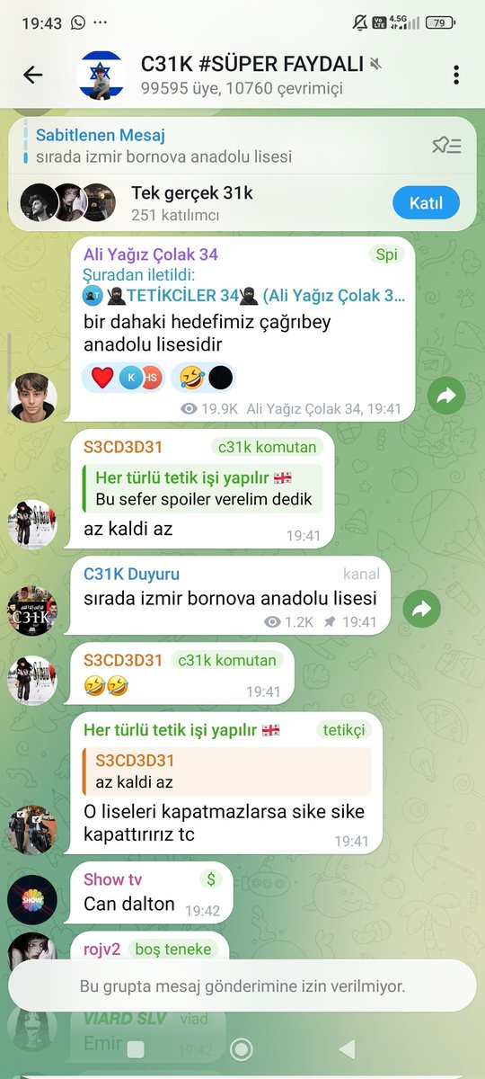 <a href="/soulvnm/">cemre</a> <a href="/sap_ama_mutlu/">THE BLINK:)YKS ERA</a> <a href="/EmniyetGM/">Türk Polis Teşkilatı</a> <a href="/tcmeb/">Millî Eğitim Bakanlığı</a> İzmir bornova diyolar simdi de 

YAYALİM LUTFEN
#EgitimeSiddeteHayir