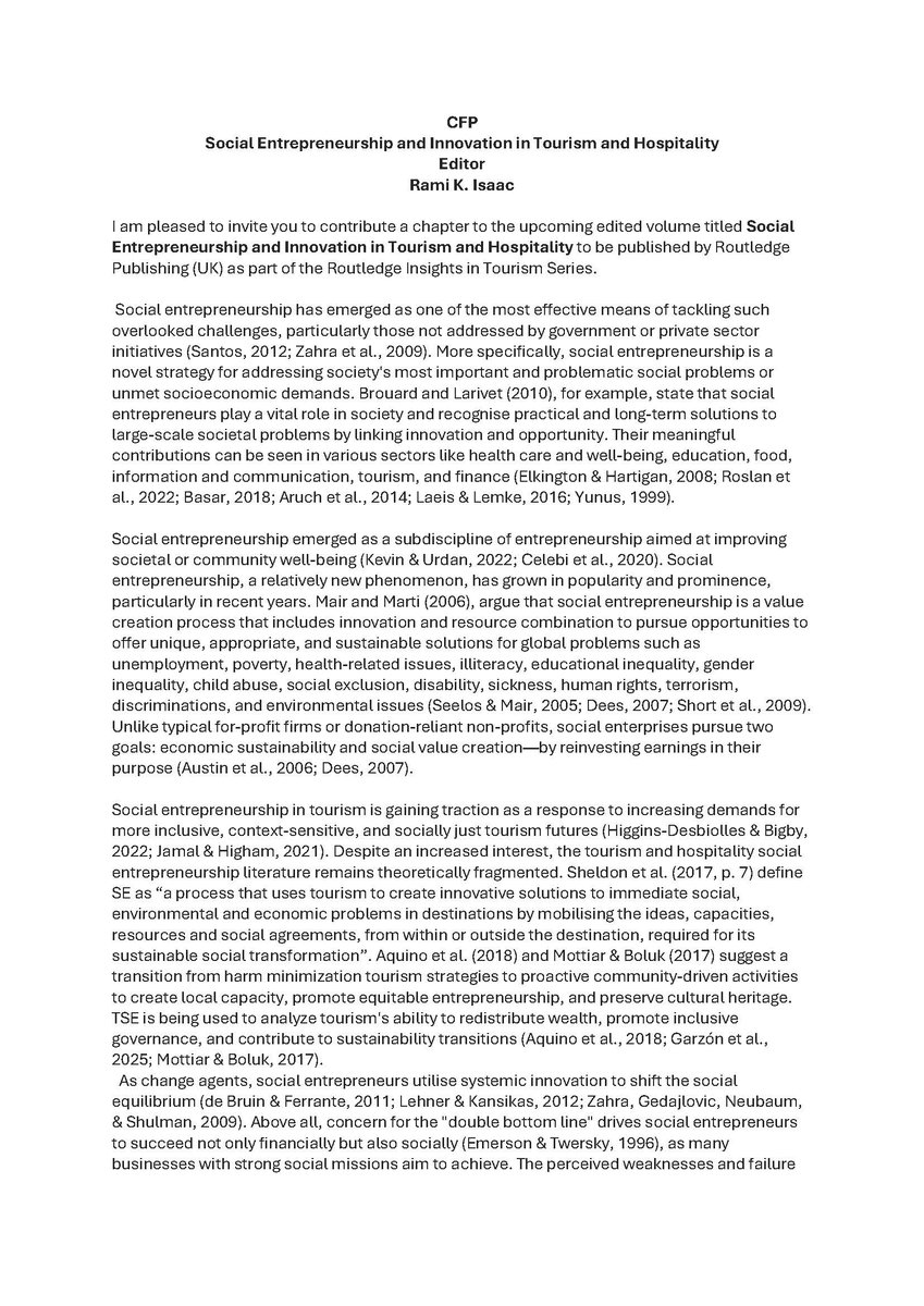 RC50: Tourism Committee, ISA tweet media