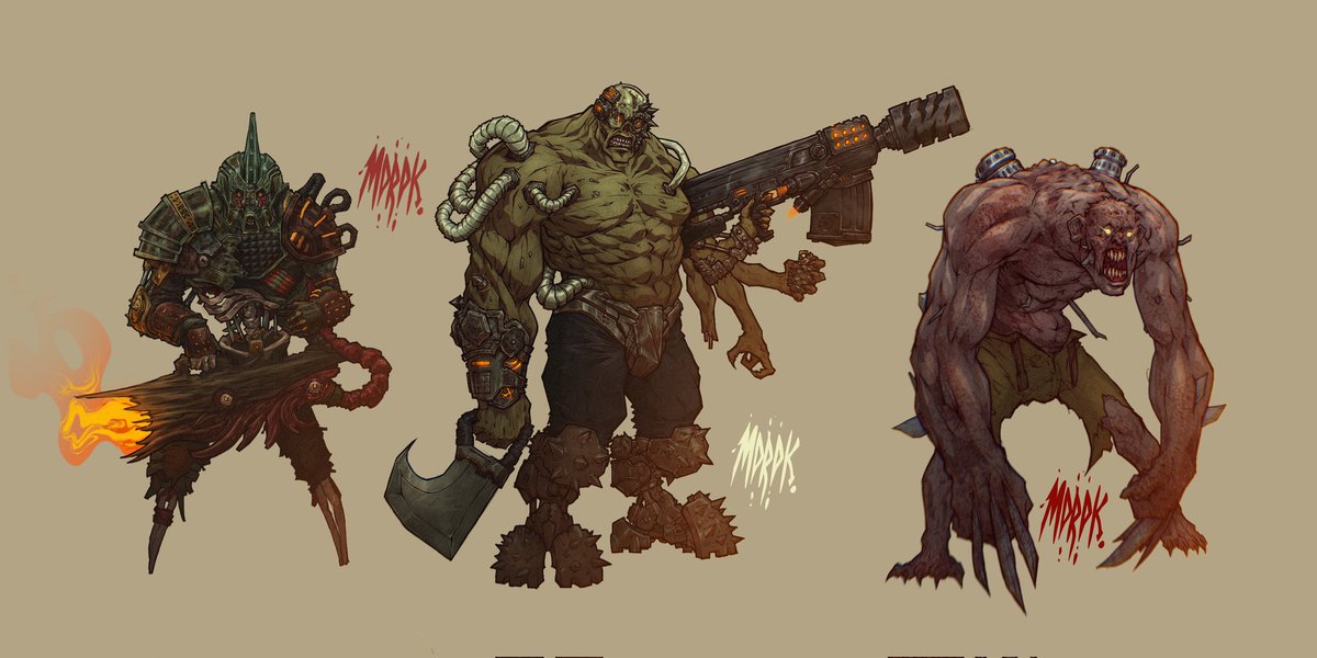 SinRo_00's tweet image. Hey! The series of monster concepts is ready. What do you think? Which one's your favorite? #Monsters #Concepts #Art #illustration #smallartist #artmoots #darkfantasyart #commissionsopen #conceptart #characterdesign #darkart #artshare #artedigital #art #morok #horror #horrorart