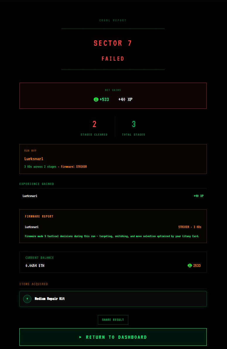 Aprovechado a probar la fase demo de <a href="/Litanygg/">Litany</a> 

Deberíamos  de mejorar el color de las letras, me parece demasiado oscuro y no favorece la interacción, pero, es muy muy interesante el proyecto. 🔥

<a href="/AbstractChain/">Abstract</a>