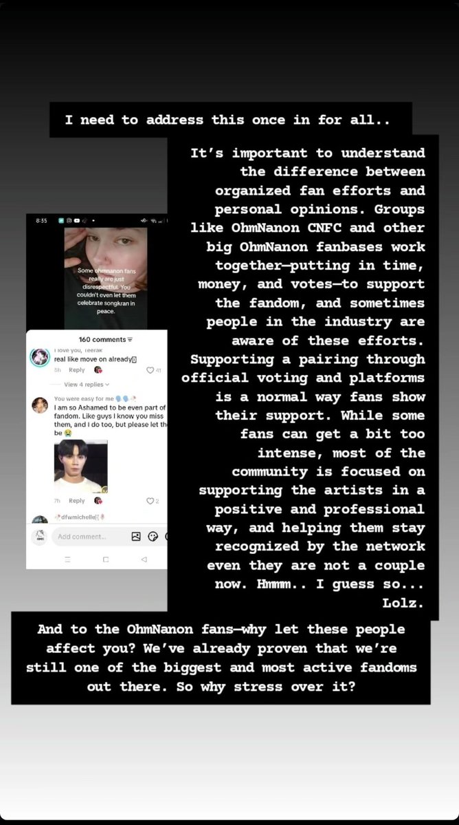 Pzoe013's tweet image. I feel so angry right now because most of these people attacking OhmNanon fans, don't even care about OhmNanon...
We should all focus on our fandoms and leave other fandoms alone. 

#OhmNanonSongkran2026 
#OhmNanon ❤️💚