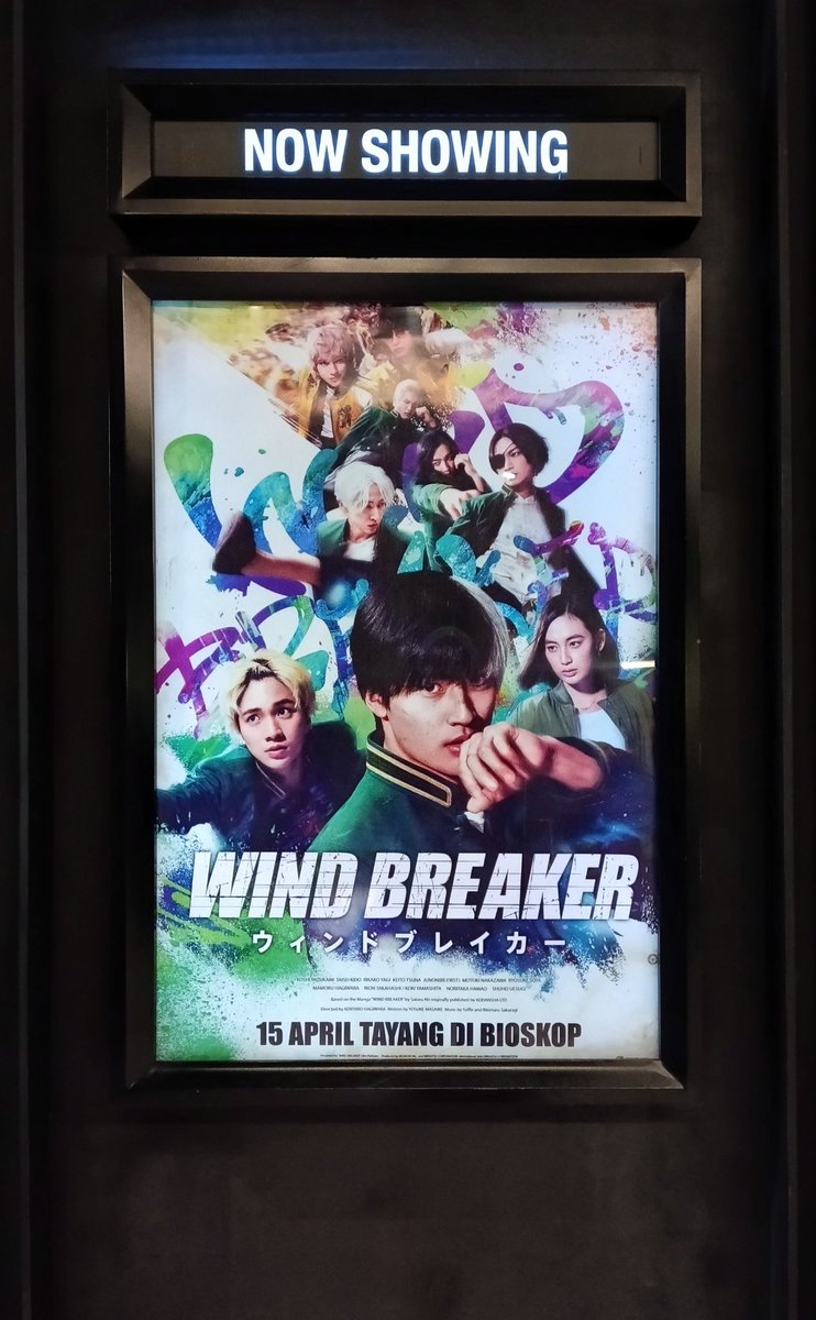 arikakaashi's tweet photo. Hari ini nonton wind breaker buat ke 2x nya 👊🏻🌪️🔥 + ngajak Bang Haji(me) Umemiya versi mini buat nonton 🍅. Filmnya seruu banget 🔥 untuk fight choreography nya mantappp 👍🏻 &amp; nonton hari ini sama temen baru, kak @zosanna_ 🙌🏻 Arigatou gozaimasu 🙏🏻🤩
Thank you @ISFilmWorld 🙌🏻🙌🏻 https://t.co/ZOUg4JOoMT