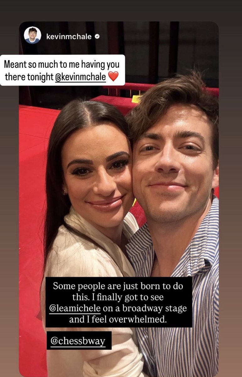 I think I missed a chapter in the Glee feud/makeup book🤭