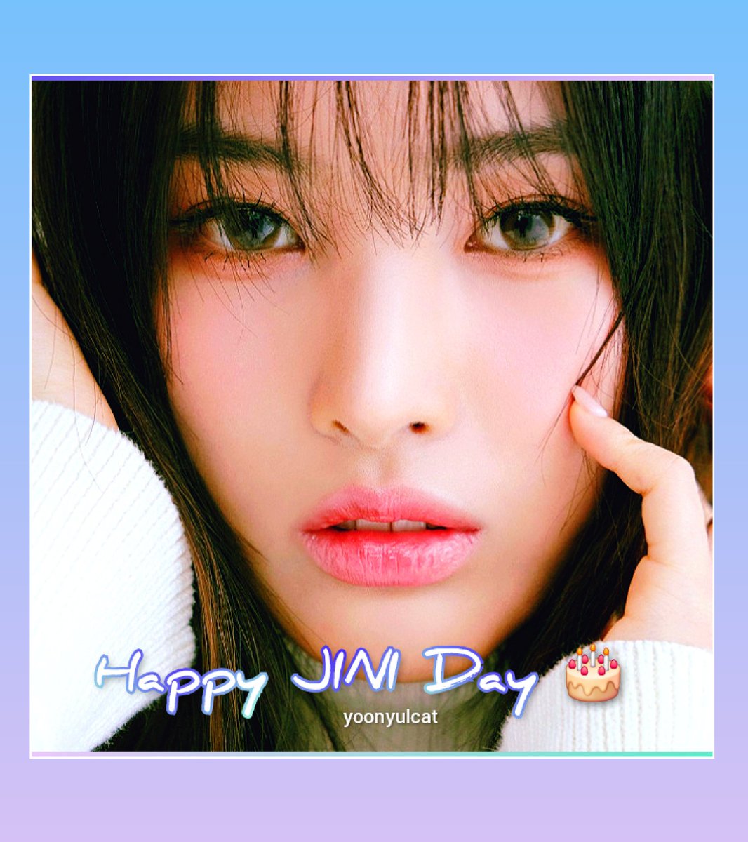 yoonyulcat's tweet photo. #HappyJiniDay 🎂
@jiniyxxn
#지니 #JINI
#최윤진 #ジニ #崔允珍
#ATOC #DOD https://t.co/KkNaHaBEgN