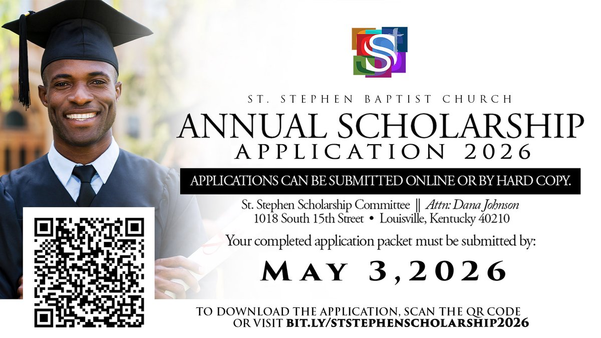 ssclive's tweet image. 🎓 2026 Scholarship Applications are OPEN!

Deadline: May 3, 2026
Scan the QR code today or click the link below!
docs.google.com/forms/d/e/1FAI…

#SSCLive #Scholarship #Application @KWCosby
