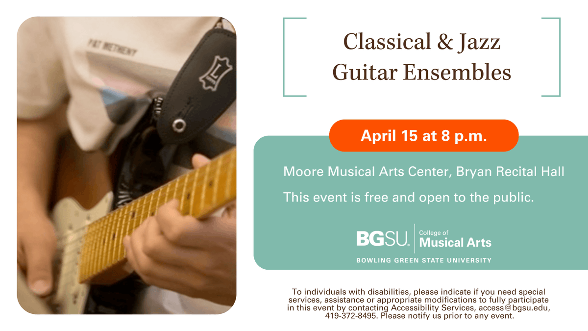BGSU College of Musical Arts tweet media