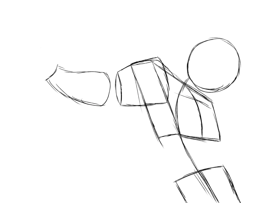 Apheront1's tweet photo. After some time practicing with shapes for characters and bodies now I'm gonna try with a full drawing to see how it goes

#drawing #sketch #digitalarts https://t.co/LCZru8gzLW