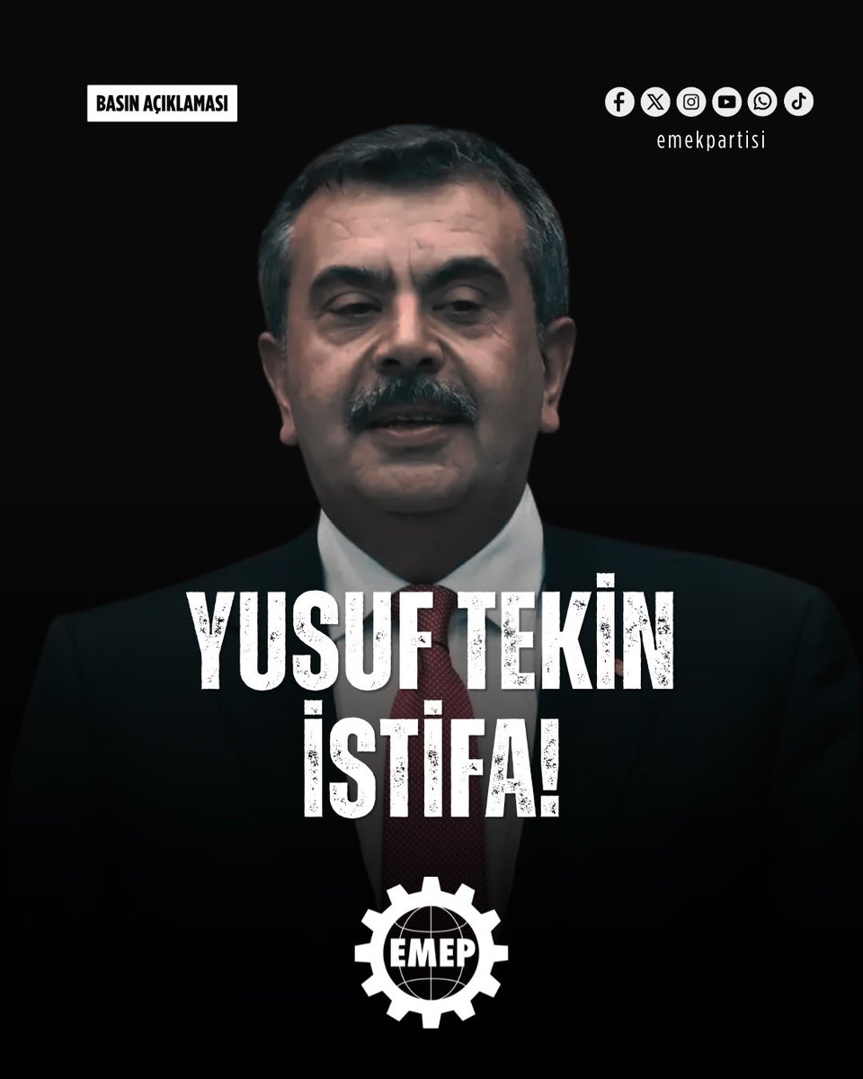 Milli Eğitim Bakanı Yusuf Tekin istifa etmelidir!

Okulda, sokakta, işyerinde şiddet eylemleri bitmiyor. Dün Urfa, bugün Maraş’ta dokuz canımızı kaybettik. Çürümüş eğitim sistemi tel tel dökülüyor.

Mili Eğitim Bakanı Yusuf Tekin, ÇEDES projeleriyle tarikatlara, cemaatlere