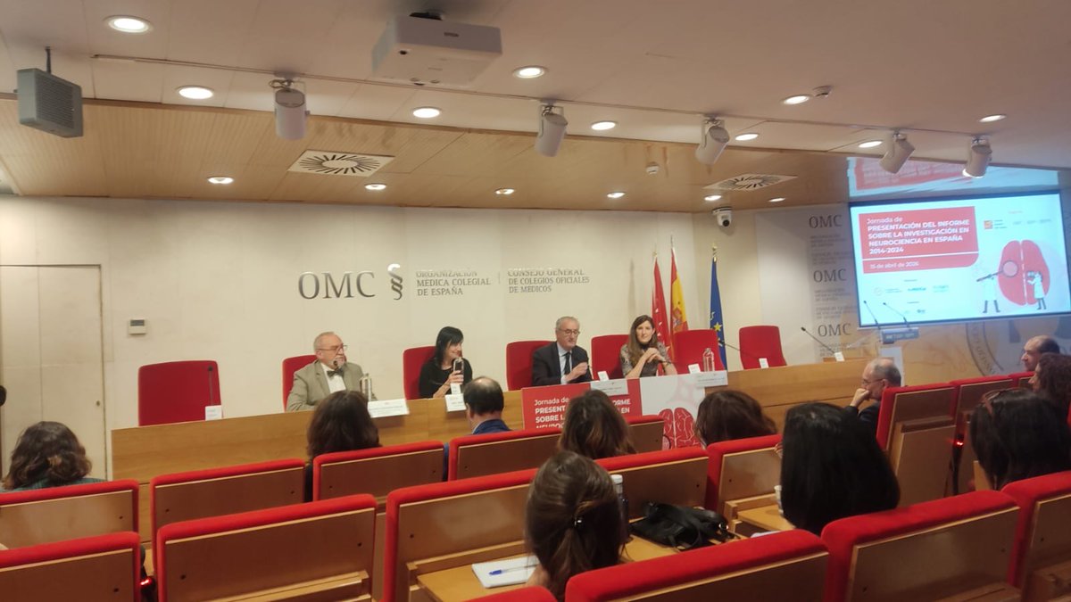Autismo_Espana's tweet image. Asistimos a la Jornada de presentación del informe sobre la investigación en neurociencia en España 2014-2024.
👉🏼 1 de cada 2 personas tendrá un trastorno cerebral
👉🏼 España está entre los 10 países a la cabeza de la investigación en #neurociencia