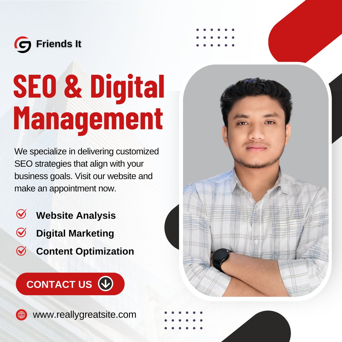 friendsmtuch23's tweet image. Grow your brand with expert Social Media Management 🚀
I will perfectly create, set up and optimize social media accounts professionally

👉If you need social media accounts
👇 
Click here: fiverr.com/s/EgB4Bm0

#badhan_chandra #media #fiverr #fiverrseller #usa #social #setup