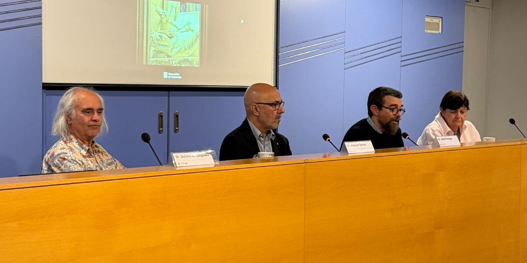 mhistoriacat's tweet image. Presentació de “Més enllà de la mort”, un projecte fascinant sobre tombes, panteons i rituals funeraris als comtats catalans i la Corona d’Aragó 🏛️⚱️

Una mirada al passat per entendre com s’afrontava la mort a l’edat mitjana.

@patrimonicat

#Història #Patrimoni