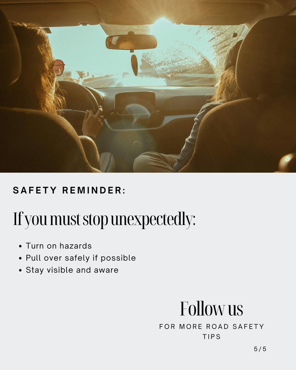 FirstHondaSimi's tweet photo. Many drivers misuse their hazards. Do you know when it's safe to use your hazard lights to communicate with fellow drivers? Swipe to find out. https://t.co/Mnt3QwfNol
