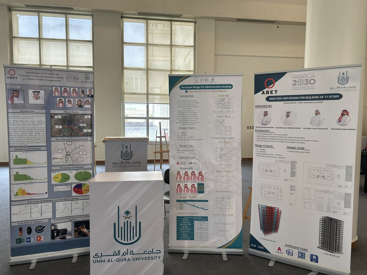 EngClub_UQU's tweet photo. في يومه الثاني يواصل معرض المشاريع في أسبوع الهندسة إبراز ابتكارات وإبداعات طلبة كلية الهندسة والعمارة، حيث تُعرض مشاريع نوعية تعكس المعرفة التطبيقية والحلول الهندسية المبتكرة.

#أسبوع_الهندسة #ENGCLUB #اول_نادي_طلابي https://t.co/L3WTNXS4FE
