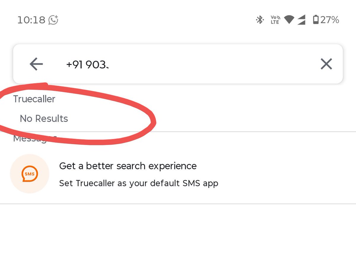 RahulR096's tweet image. @TruecallerHelp Since this afternoon, searching on this platform has not been displaying the names or other details associated with any numbers. Please assist me with this as soon as possible, as I am facing significant difficulties. #Truecaller