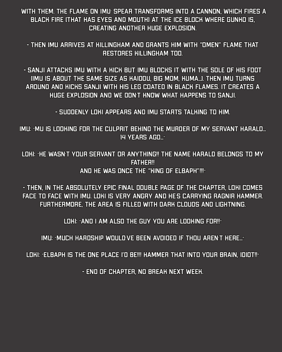 pewpiece's tweet image. #ONEPIECE1180 

FULL SUMMARY FOR ONEPIECE CHAPTER 1180 

(By : @Mugiwara_23 )