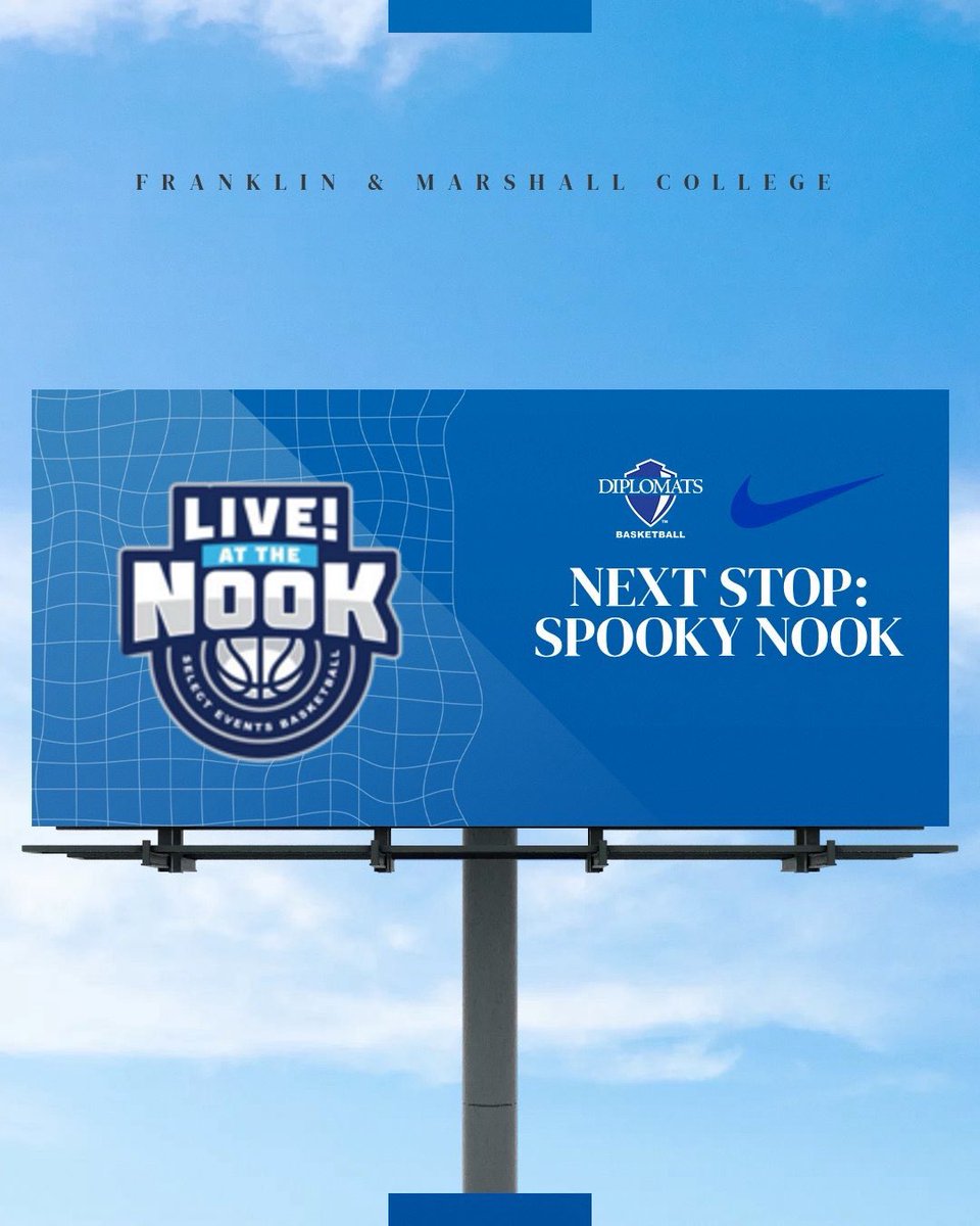 FandMWBB's tweet image. Up Next: Live! At The Nook! 🏠🏀

Coach Bri and Coach Jacob will stay home this weekend and head over to Spooky Nook for a packed slate of hoops!

Good luck to all those attending and please, send us your schedules!

bspector@fandm.edu
jrobins1@fandm.edu

#GoDips #Elevate