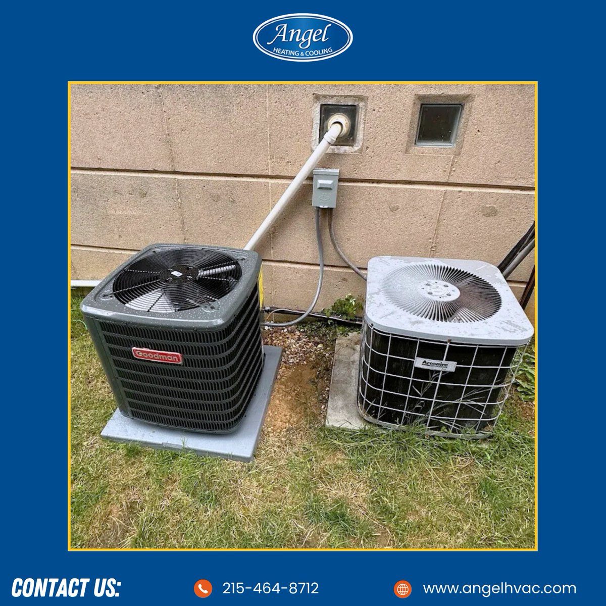 AngelHVAC's tweet photo. 💙 From quick repairs to system upgrades, Angel Heating &amp; Cooling is your local HVAC expert in Northern Liberties. Proudly serving in Philadelphia &amp; surrounding areas with same-day service and honest pricing. 📞 Get expert help now—reach us at (215) 464-8712. https://t.co/jwzkeC86gP