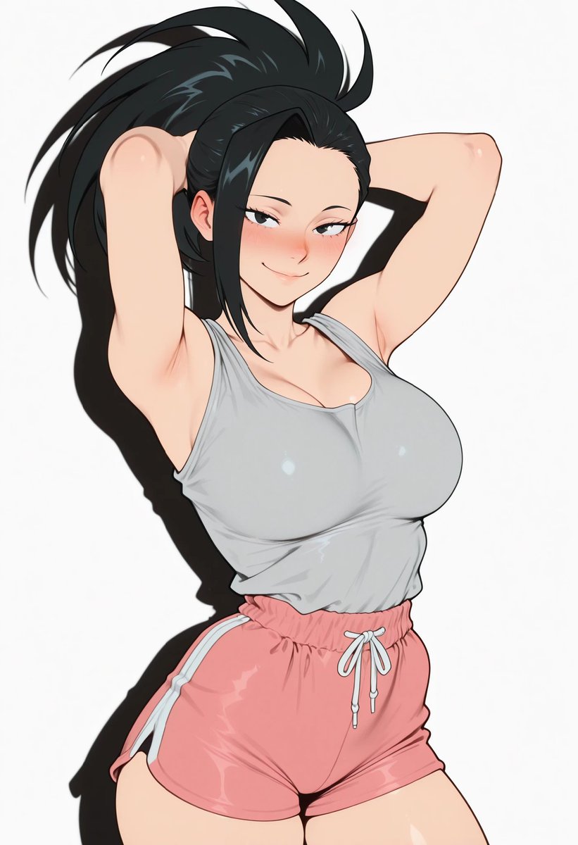 waifuxxl's tweet image. Momo Yaoyorozu sfw