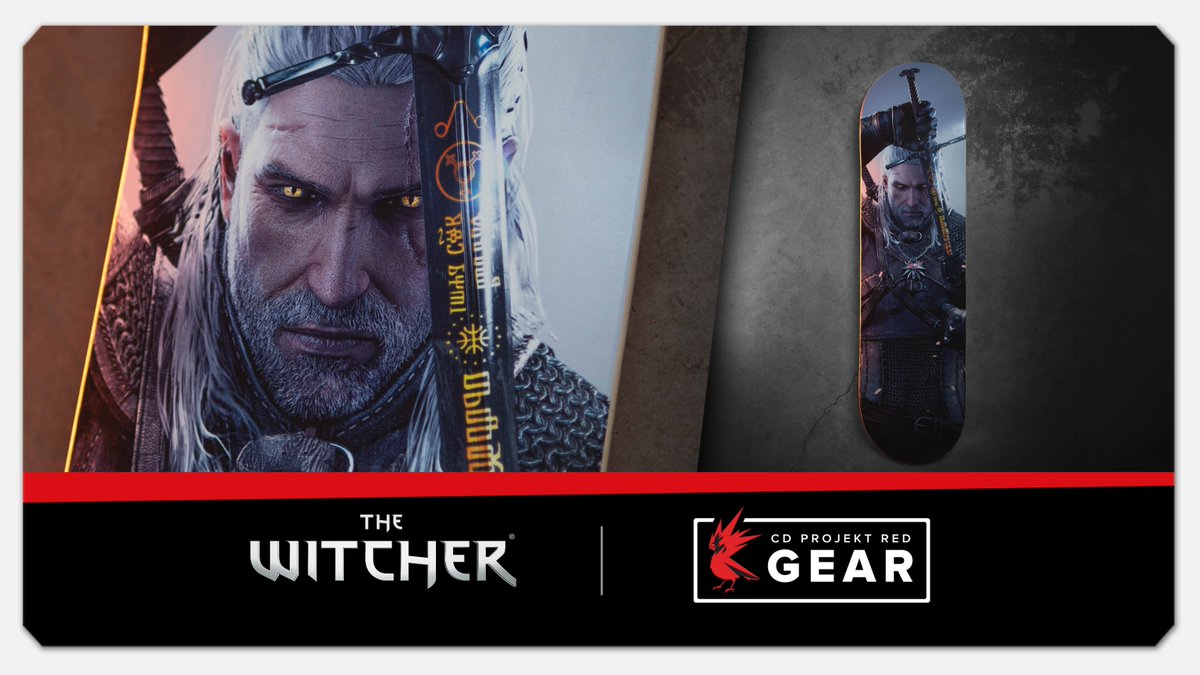 CDPRGear's tweet image. Let the White Wolf’s formidable presence grace your home (or your local skate park)! #TheWitcher 

gear.cdprojektred.com/products/the-w…