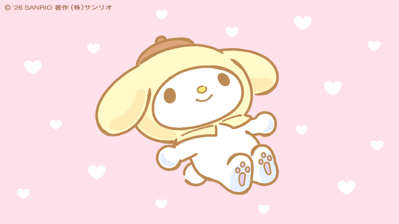 プリンくん　おたんじょうび　おめでとう♡　メロディも　きょうは　むずかしいこと　しらんぷりん♪