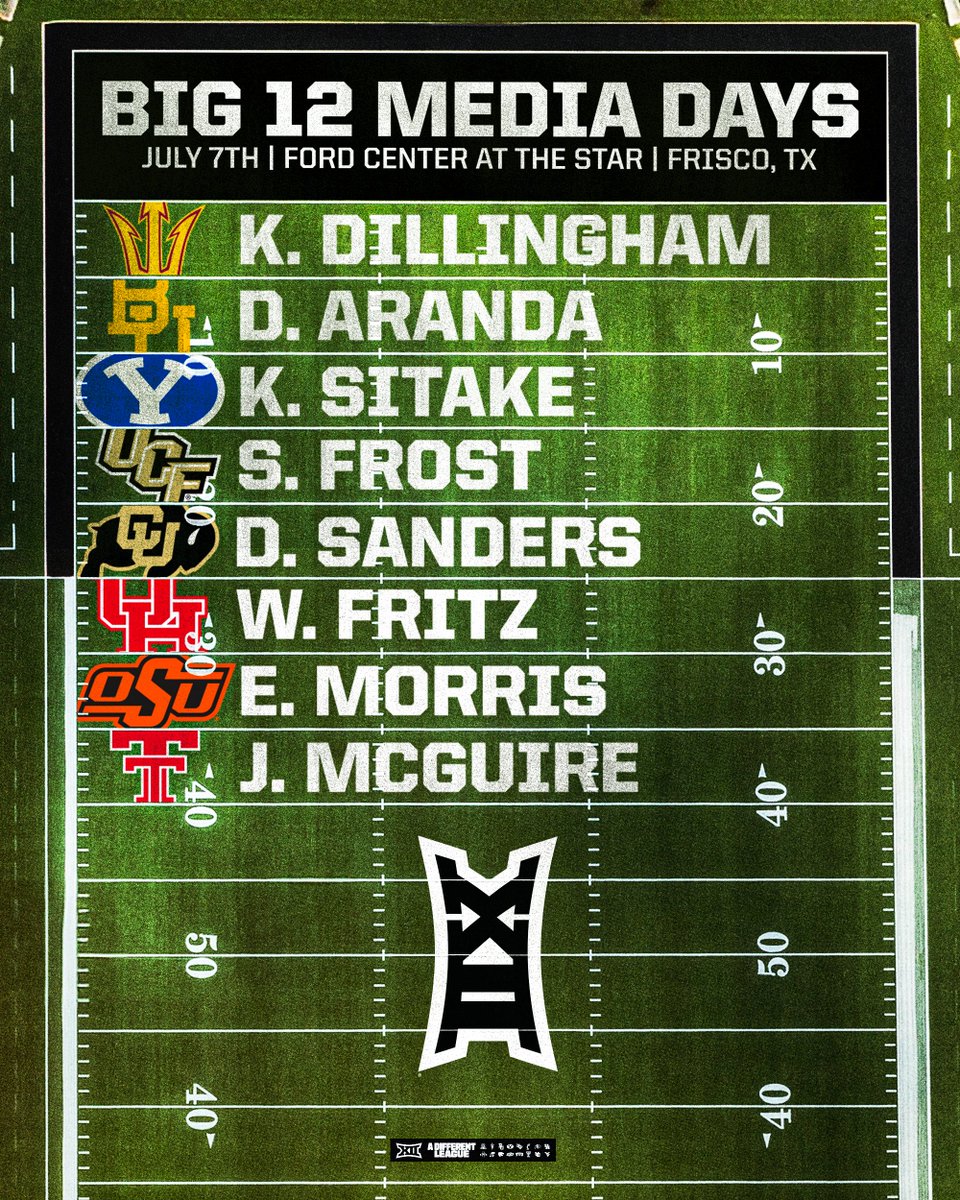 Big 12 Conference tweet media